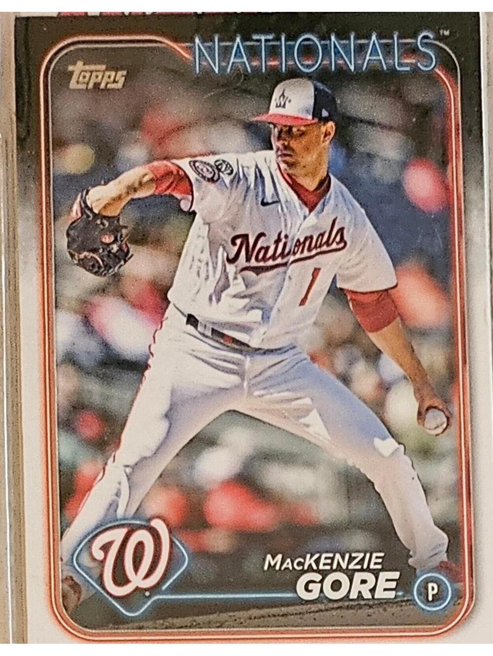 2024 Topps #113 MacKenzie Gore - Washington Nationals